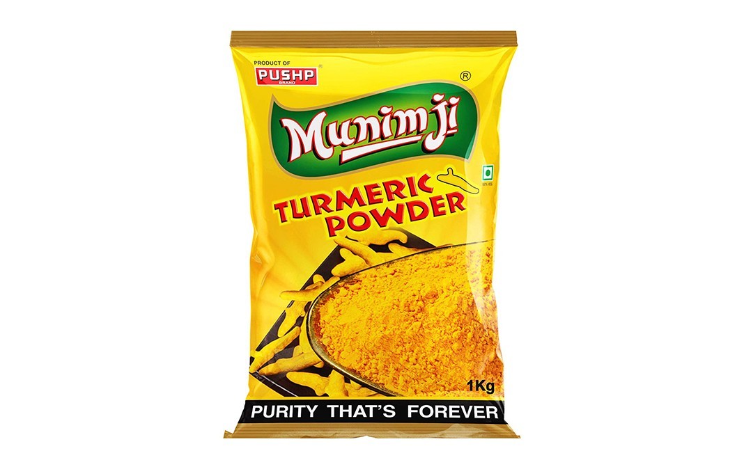 Pushp Munim Ji Turmeric Powder    Pack  1 kilogram